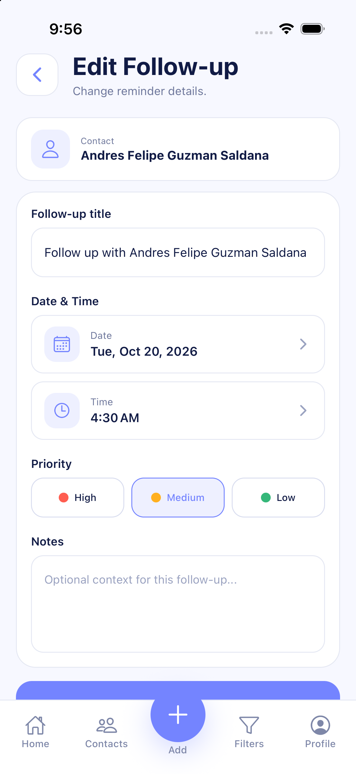 Custodian mobile application preview